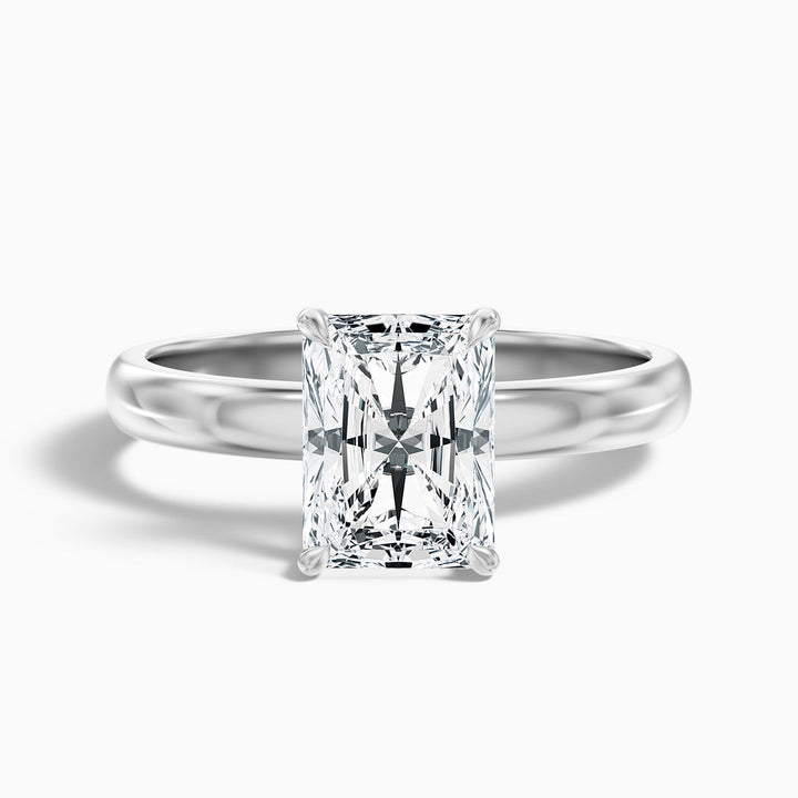 Winston Radiant Cut Hidden Halo Lab Grown Diamond Ring