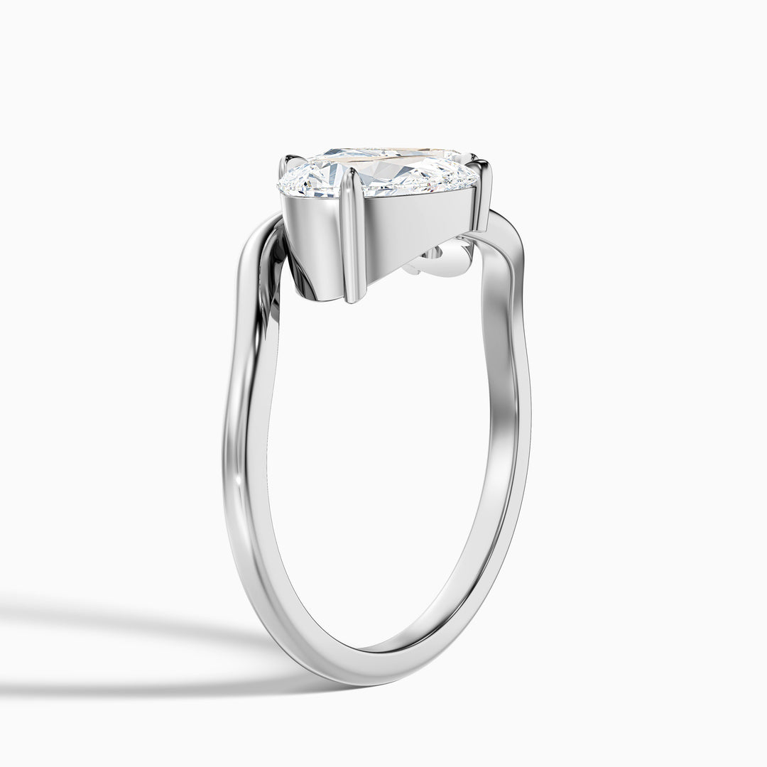 Ashwin Toi Et Moi Ring With Both Pear Two Stone Lab Grown Diamond