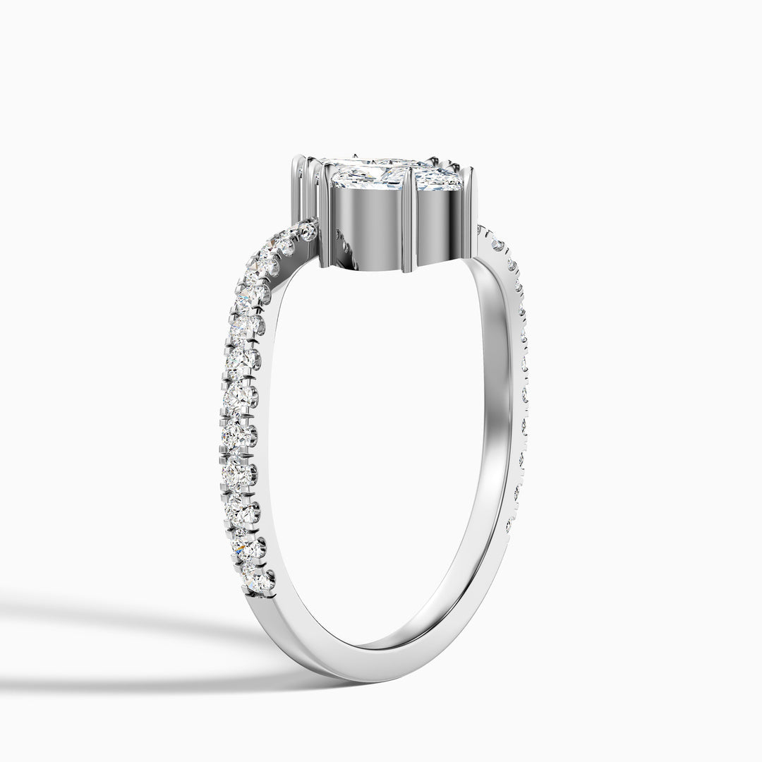 Modō Toi Et Moi Ring in With Both Marquise Two Stone Lab Grown Diamond