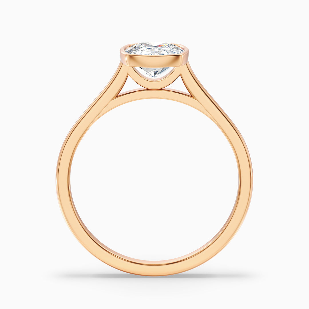 Béal Elongated Cushion Cut Bezel Set Lab Grown Diamond Ring