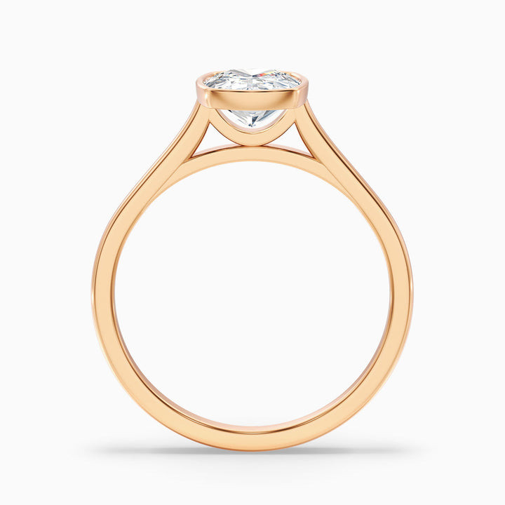 Béal Elongated Cushion Cut Bezel Set Lab Grown Diamond Ring