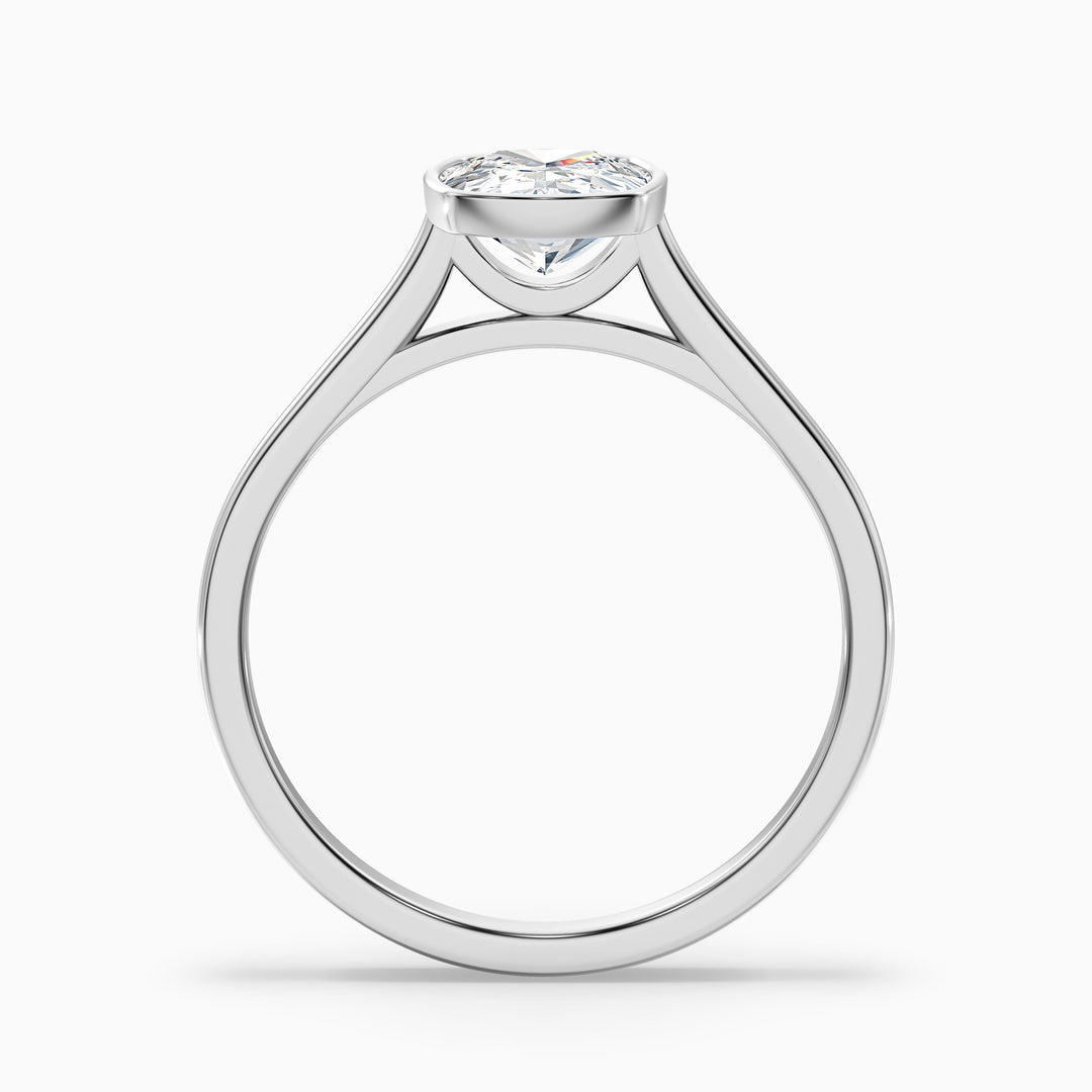 Béal Elongated Cushion Cut Bezel Set Lab Grown Diamond Ring