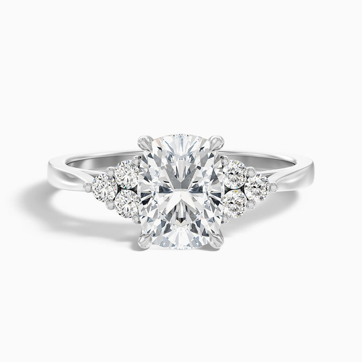 Astaire Elongated Cushion Cut Vintage Inspired Lab Grown Diamond Ring