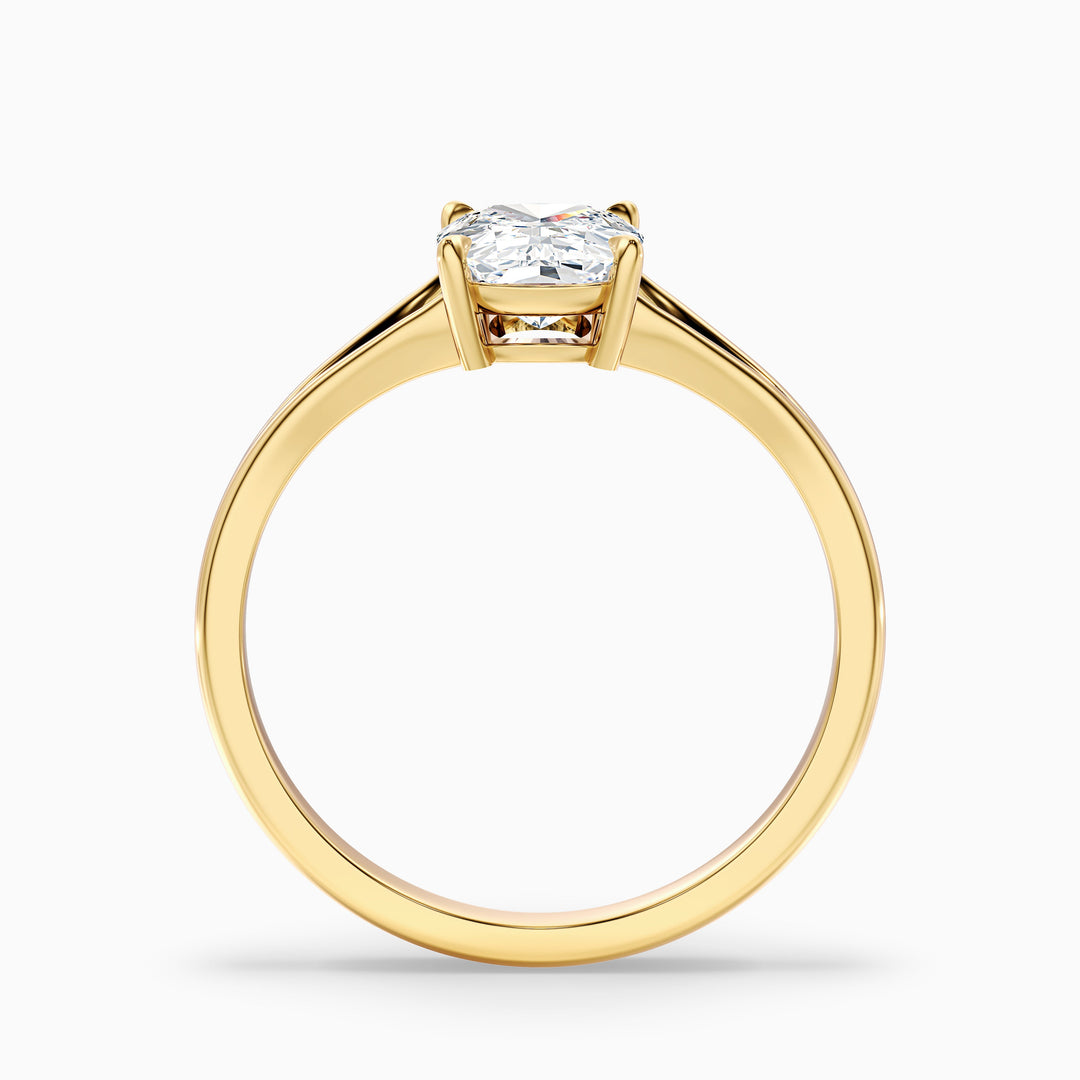 Dianella Elongated Cushion Cut Split Shank Lab Grown Diamond Ring