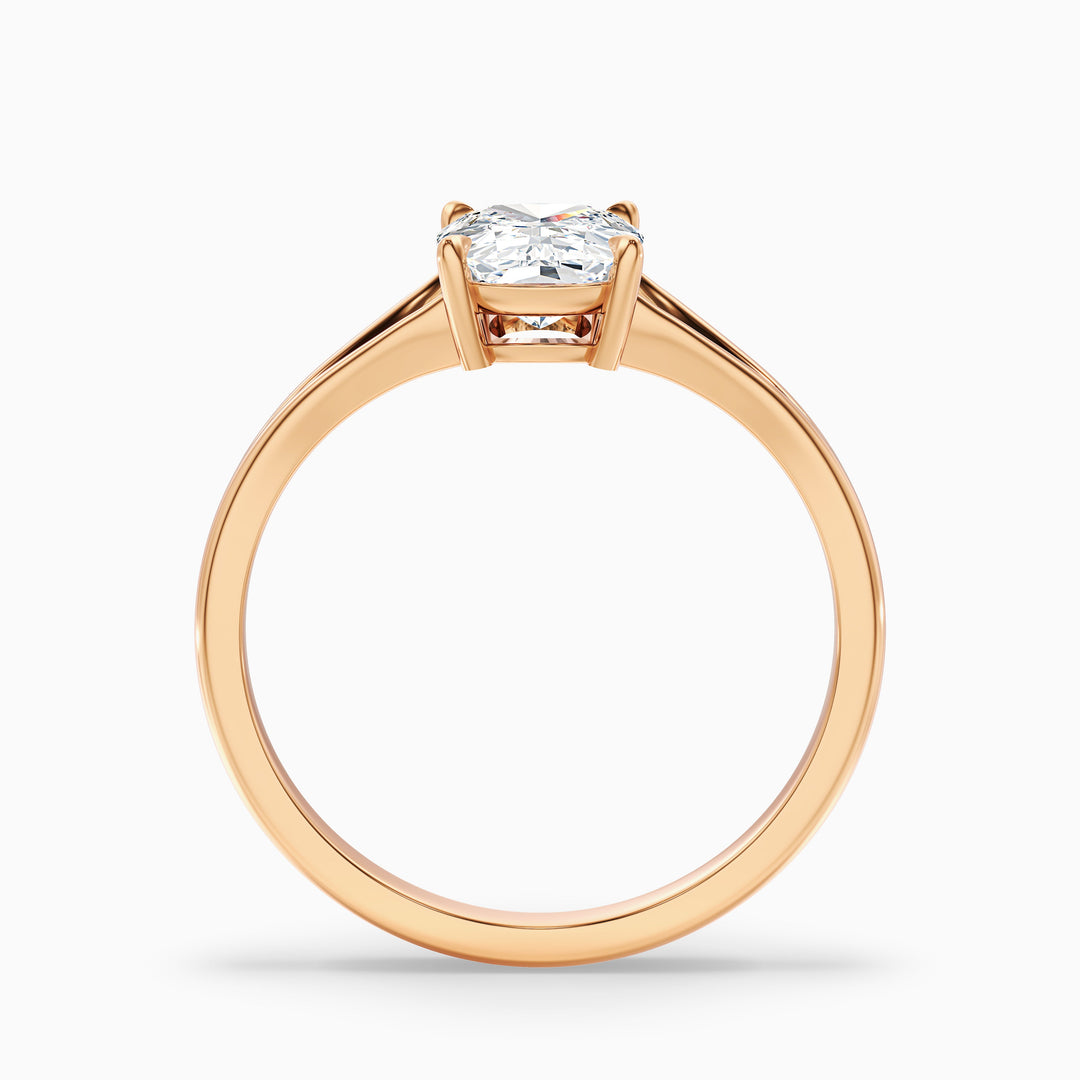 Dianella Elongated Cushion Cut Split Shank Lab Grown Diamond Ring