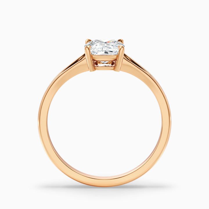 Dianella Elongated Cushion Cut Split Shank Lab Grown Diamond Ring