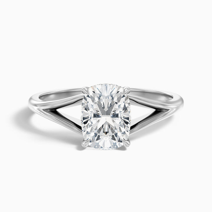 Dianella Elongated Cushion Cut Split Shank Lab Grown Diamond Ring