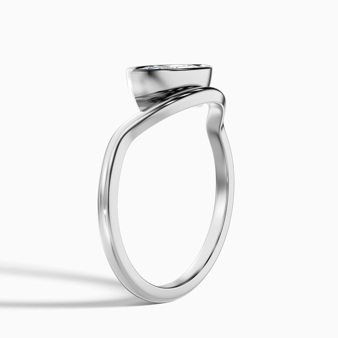 Lina Marquise East West Bezel Lab Grown Diamond Ring