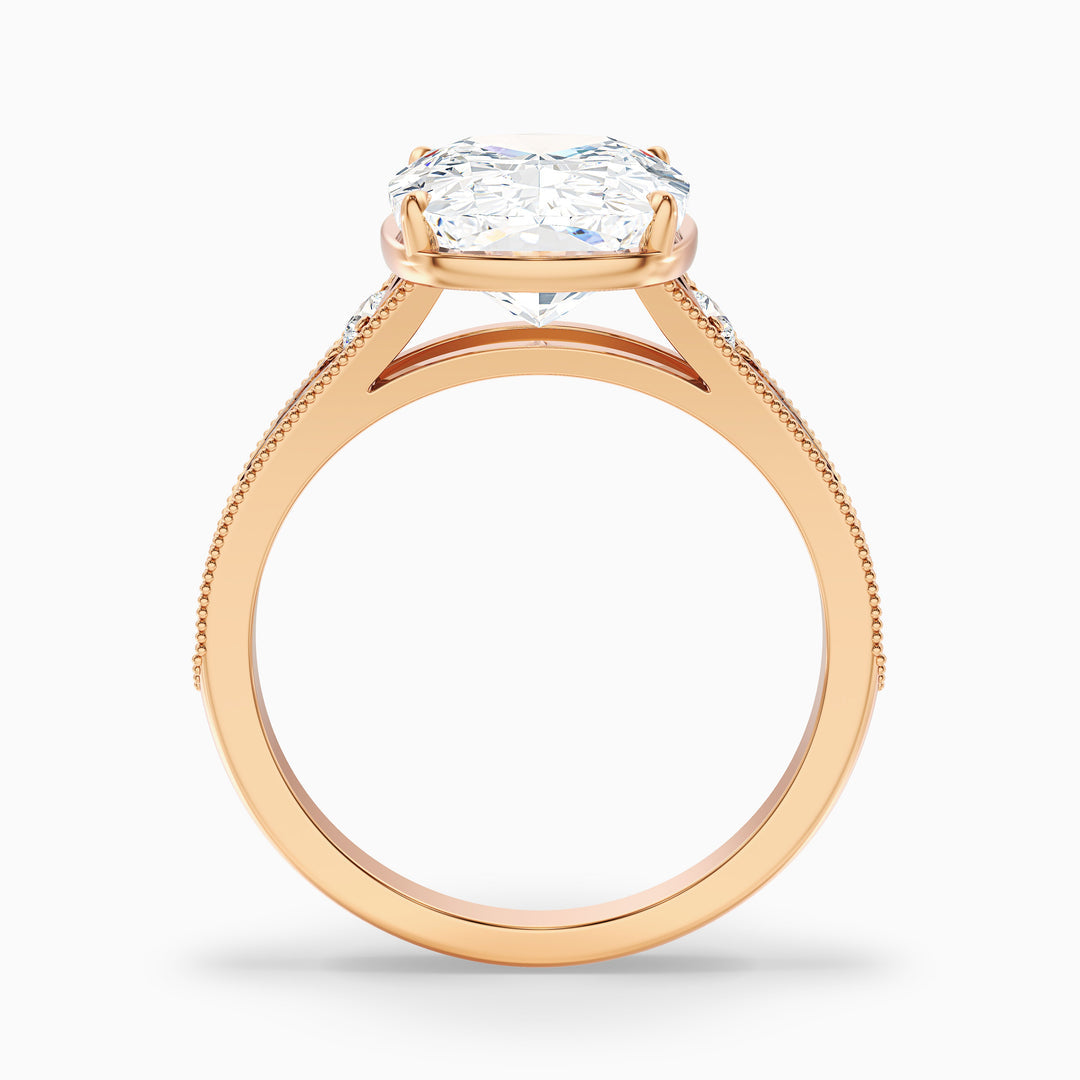 Neela Cushion Cut Lab Grown Diamond Ring