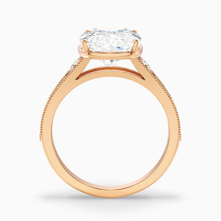 Neela Cushion Cut Lab Grown Diamond Ring