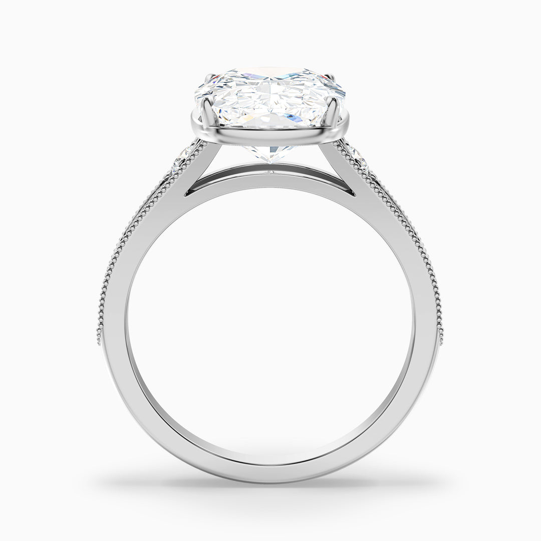 Neela Cushion Cut Lab Grown Diamond Ring