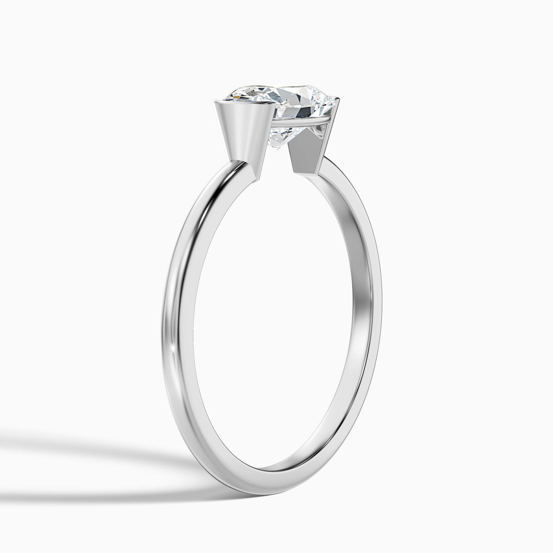 Nefta Oval Cut East West Lab Grown Diamond Ring