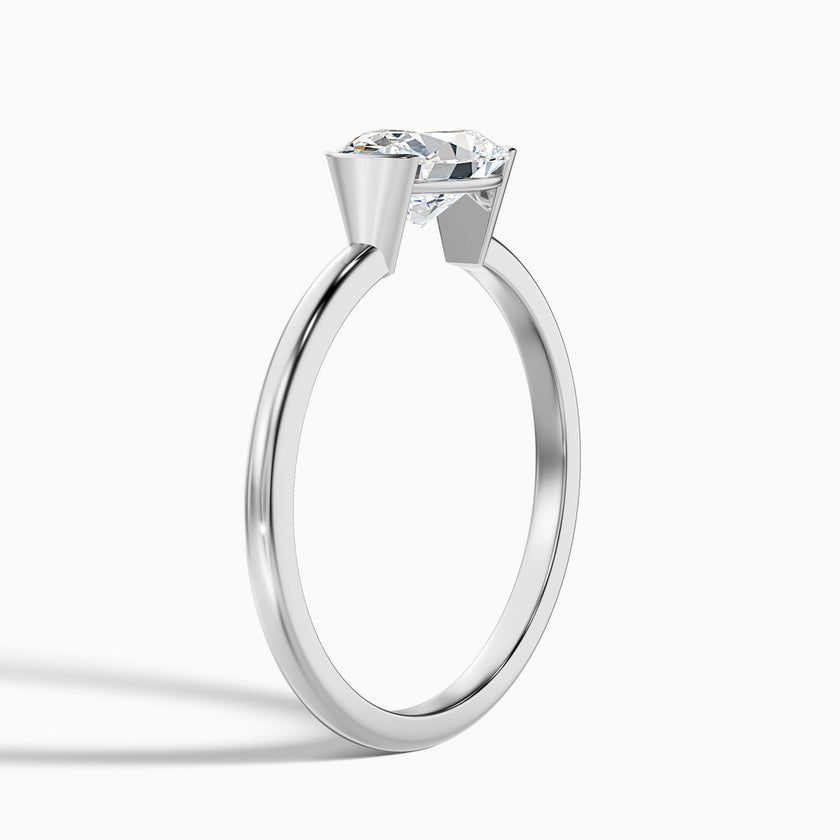 Nefta Oval Cut East West Lab Grown Diamond Ring