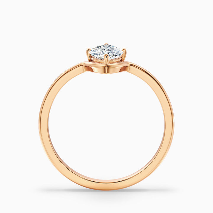 Lepidus Marquise Cut Solitaire Designer Lab Grown Diamond Ring