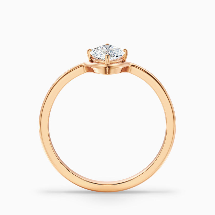 Lepidus Marquise Cut Solitaire Designer Lab Grown Diamond Ring