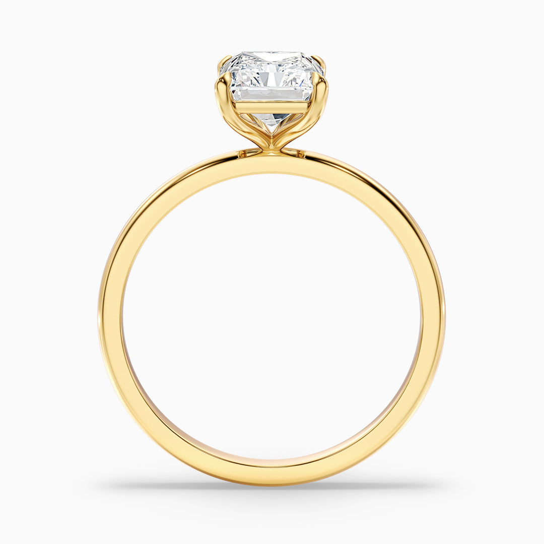 Aurora Radiant Cut Solitaire Lab Grown Diamond Ring