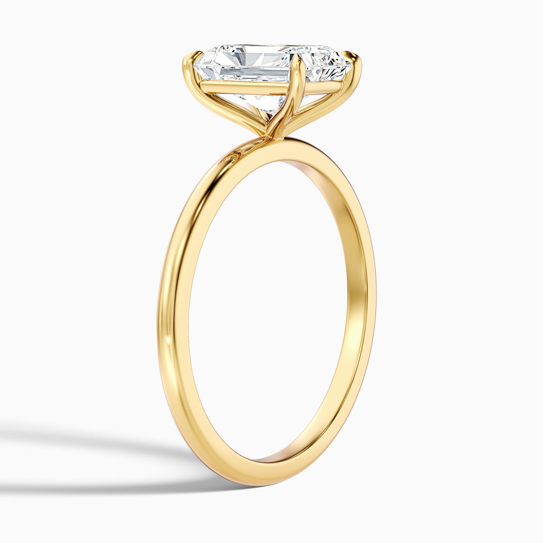 Aurora Radiant Cut Solitaire Lab Grown Diamond Ring