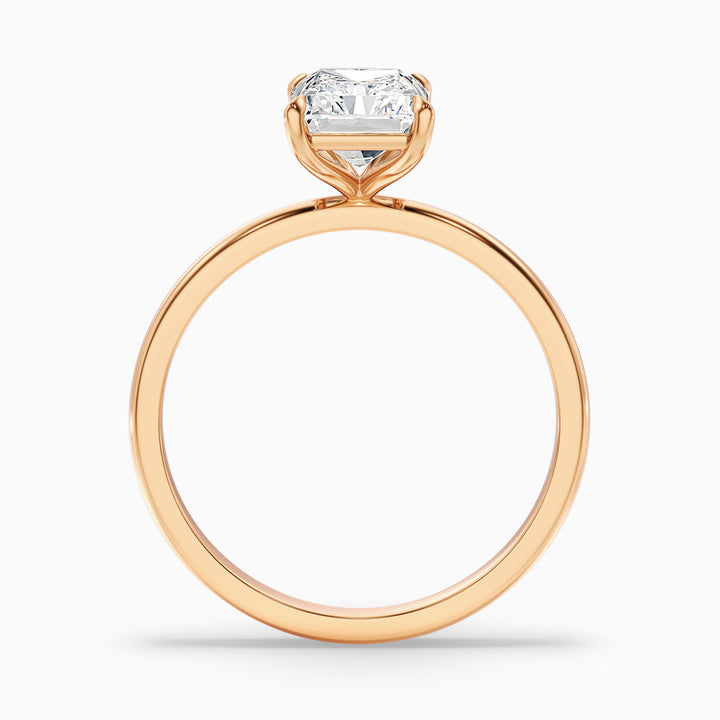 Aurora Radiant Cut Solitaire Lab Grown Diamond Ring