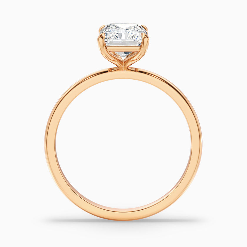 Aurora Radiant Cut Solitaire Lab Grown Diamond Ring