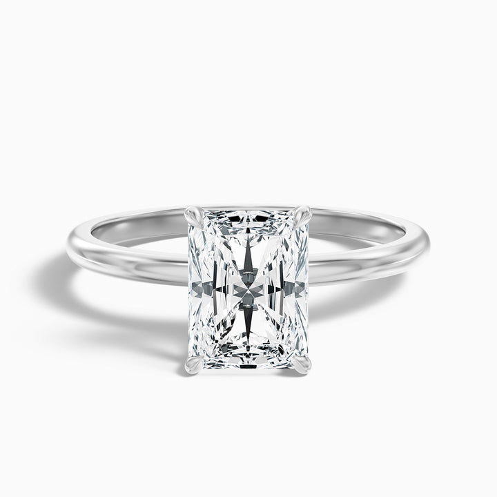 Aurora Radiant Cut Solitaire Lab Grown Diamond Ring