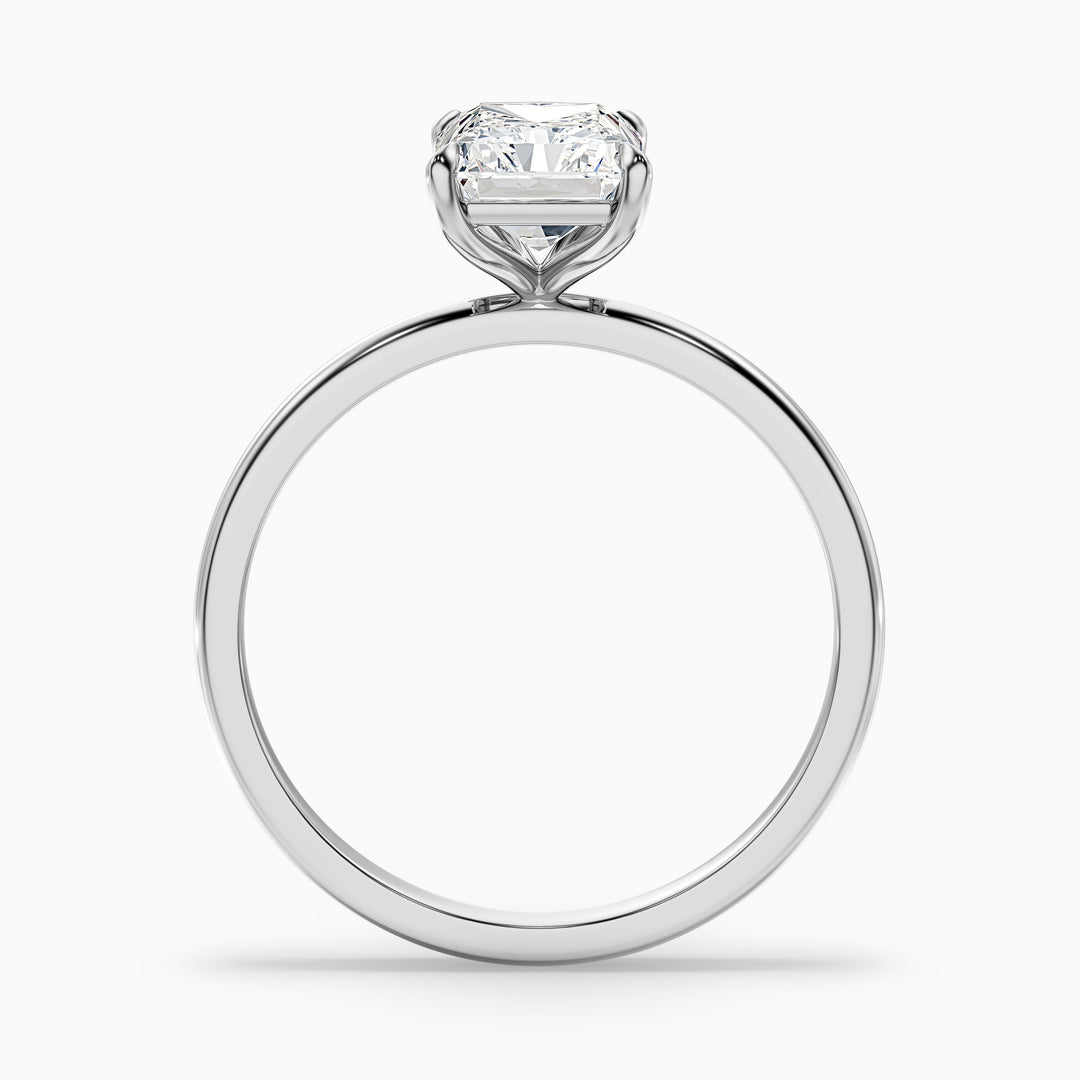 Aurora Radiant Cut Solitaire Lab Grown Diamond Ring