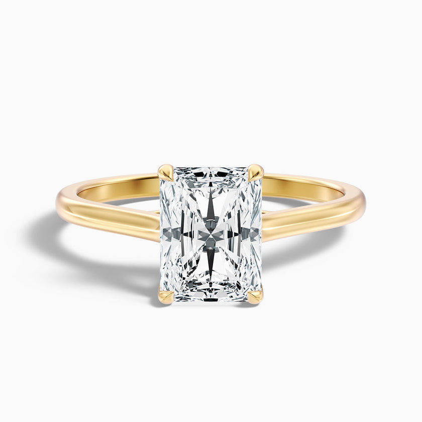 Charlotte Radiant Cut Solitaire Lab Grown Diamond Ring