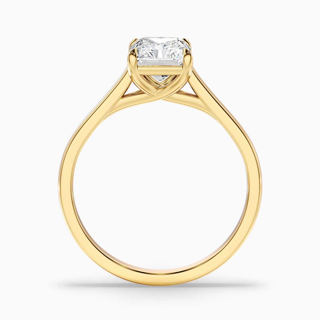 Charlotte Radiant Cut Solitaire Lab Grown Diamond Ring