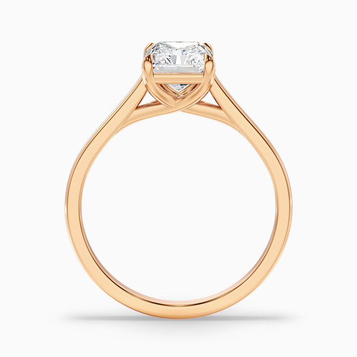 Charlotte Radiant Cut Solitaire Lab Grown Diamond Ring