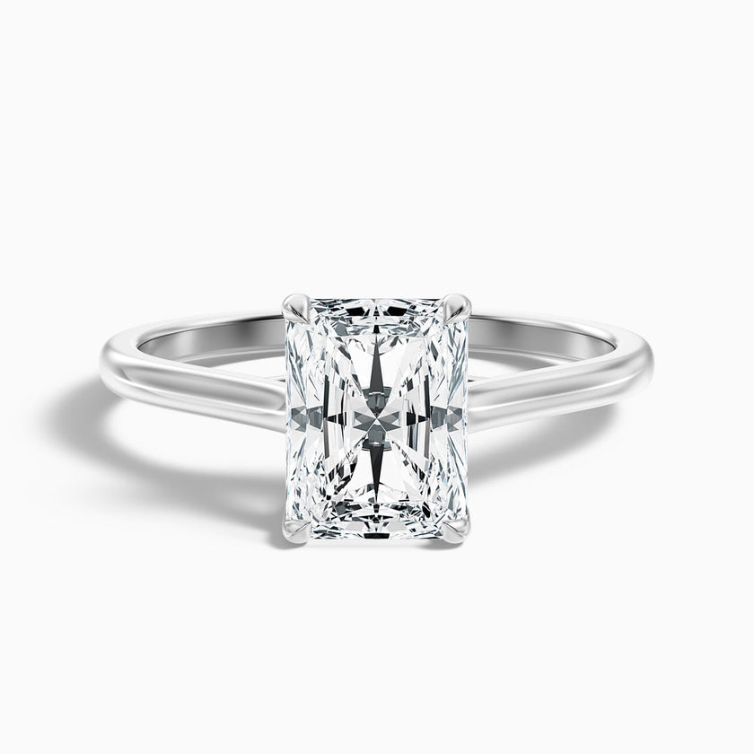 Charlotte Radiant Cut Solitaire Lab Grown Diamond Ring