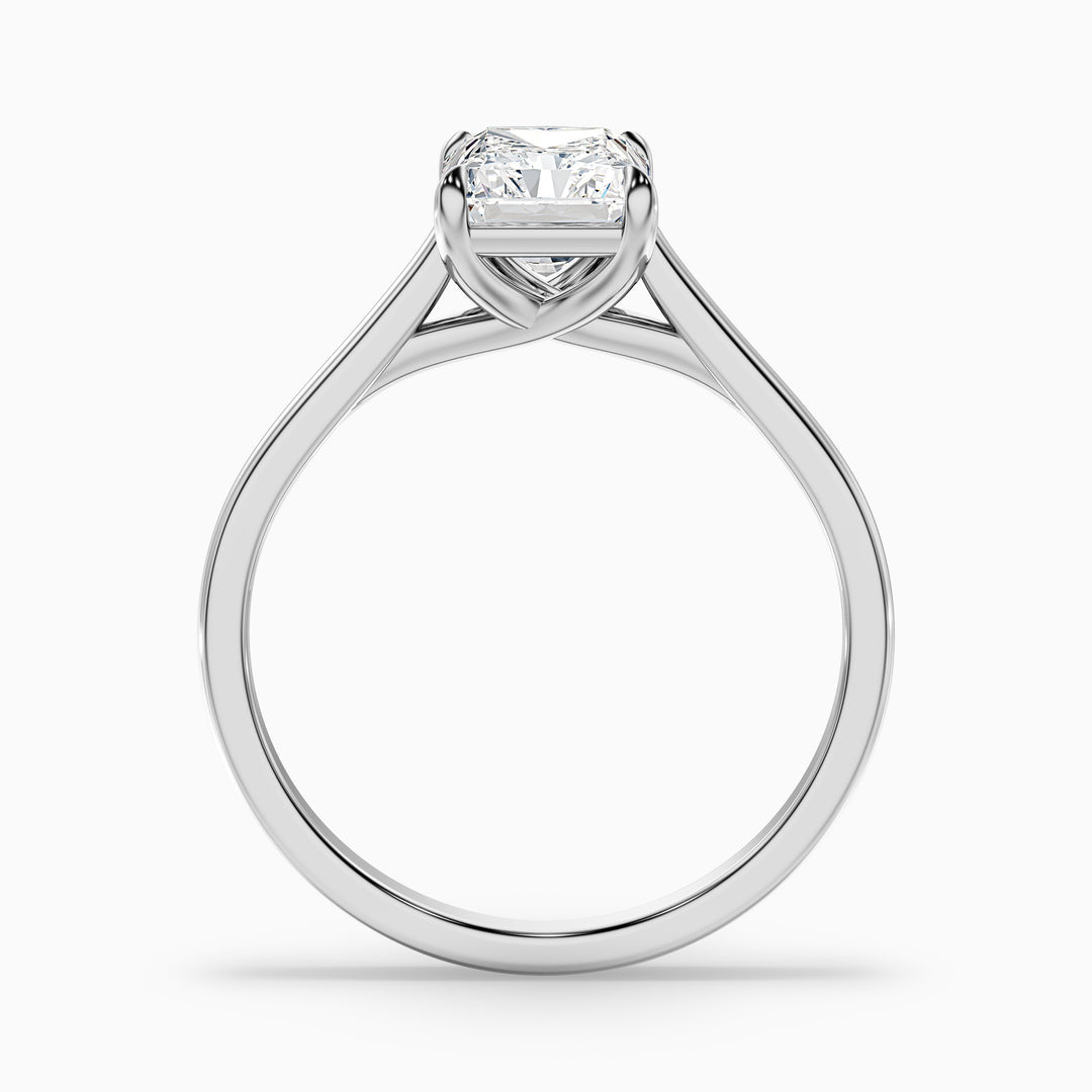 Charlotte Radiant Cut Solitaire Lab Grown Diamond Ring