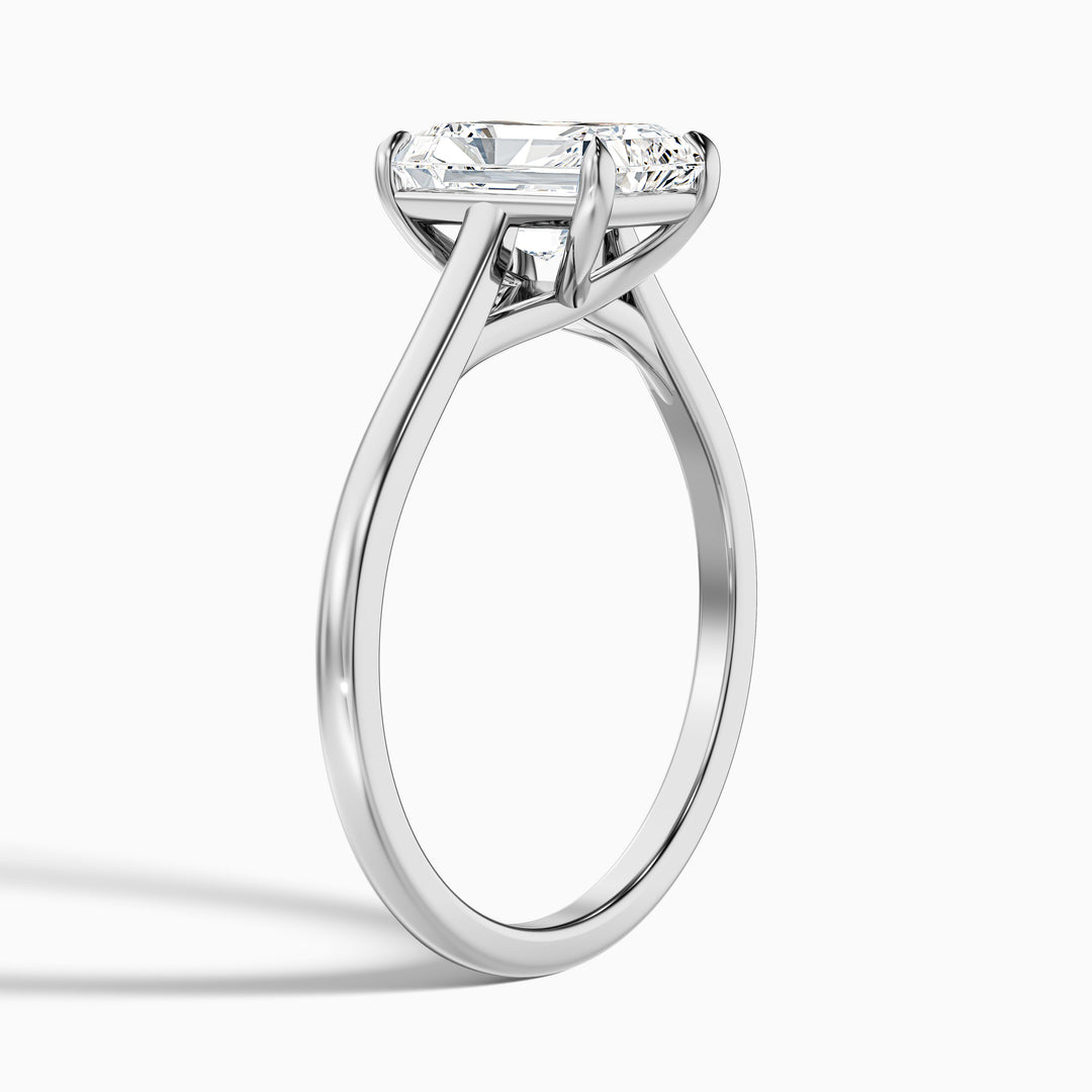 Charlotte Radiant Cut Solitaire Lab Grown Diamond Ring