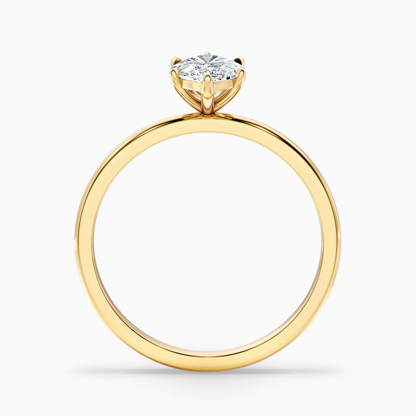 Starry Marquise Cut Lab Grown Diamond Ring