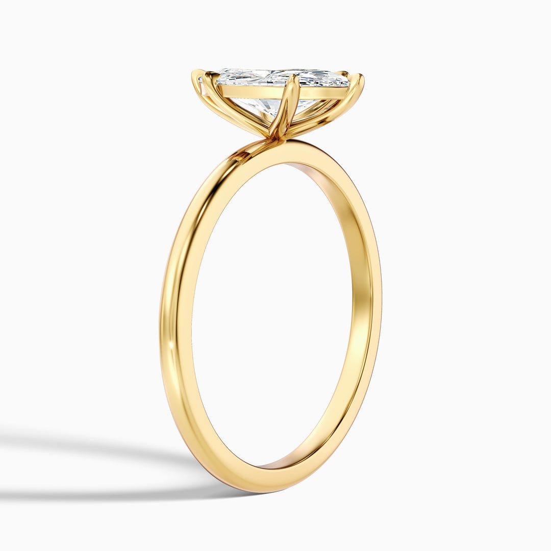Starry Marquise Cut Lab Grown Diamond Ring