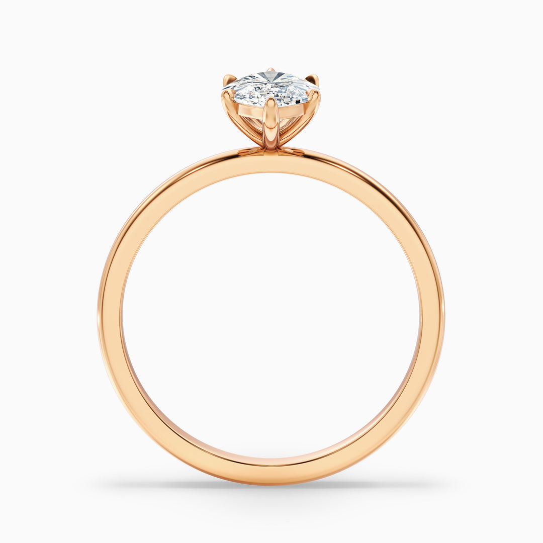 Starry Marquise Cut Lab Grown Diamond Ring