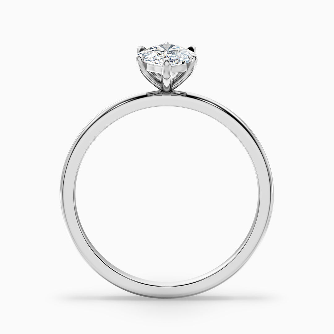 Starry Marquise Cut Lab Grown Diamond Ring
