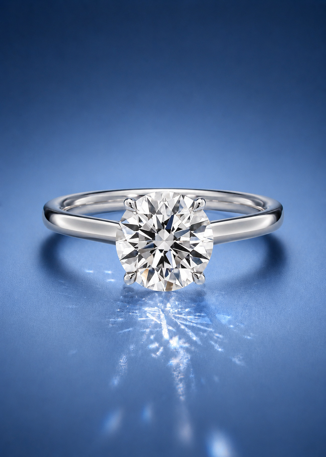 Nadia Round Solitaire Engagement Ring