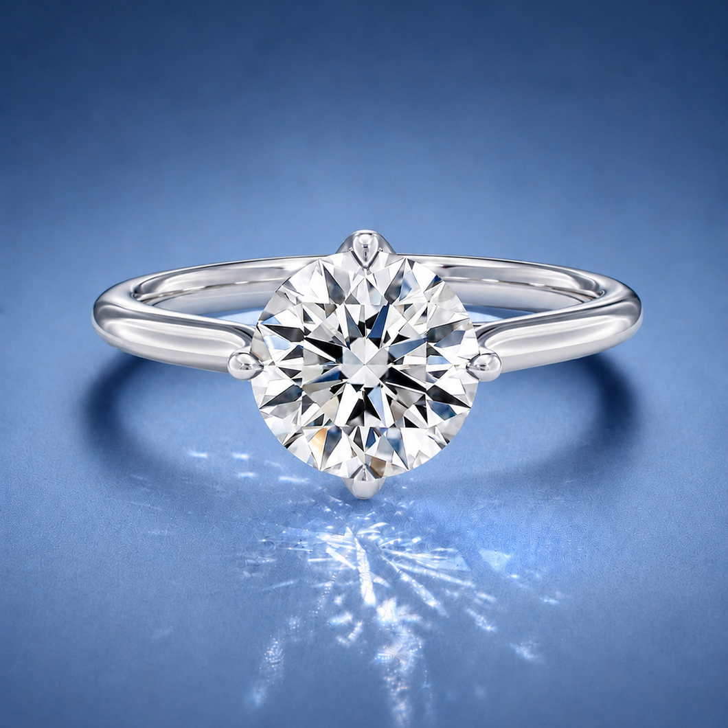 Seraphina Round Solitaire Engagement Ring