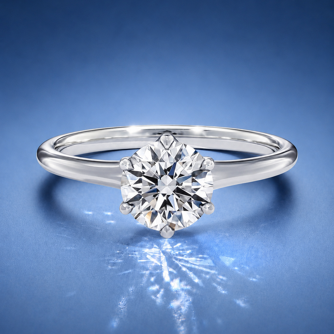 Elowen Round Solitaire Engagement Ring