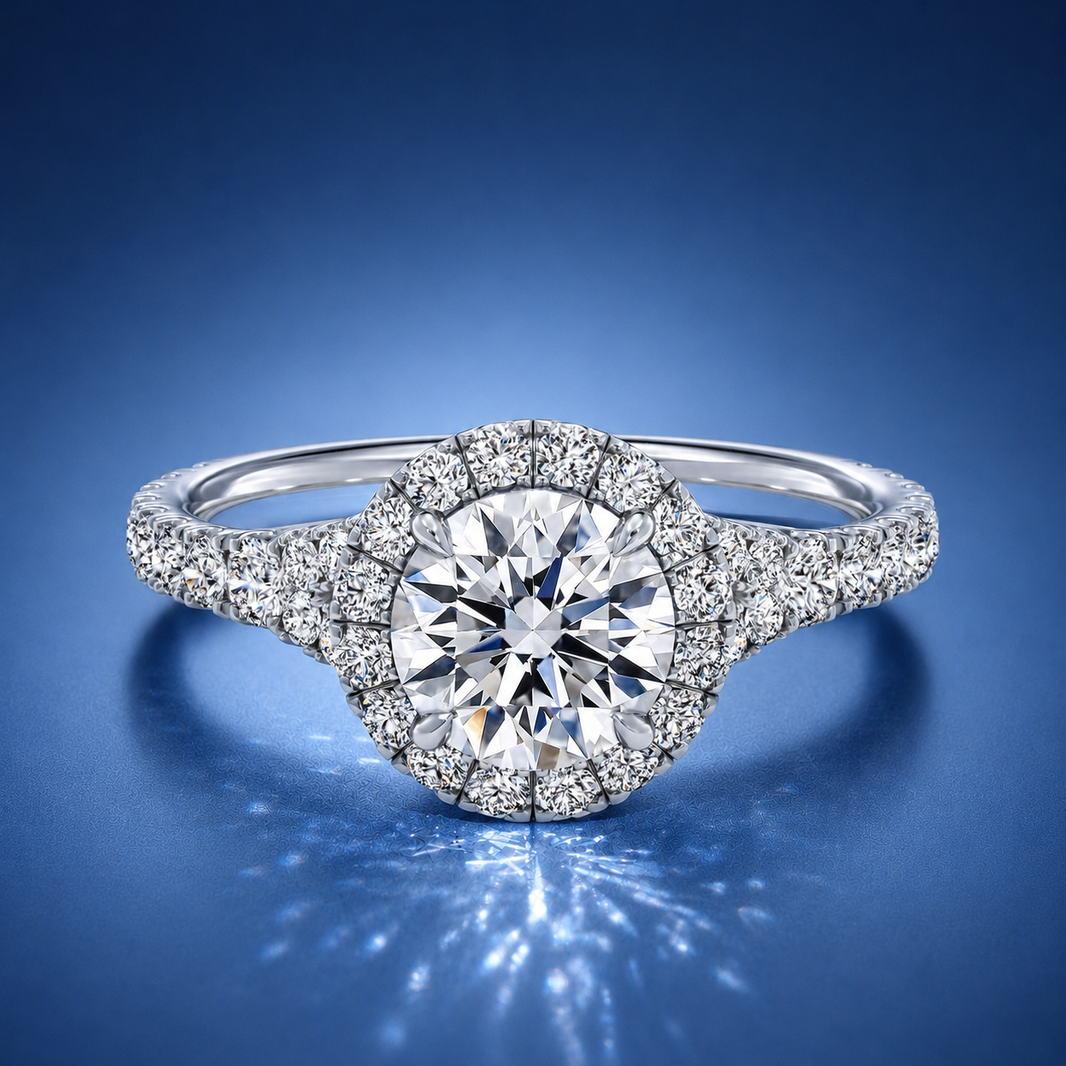Clarimelle Split Shank Engagement Ring